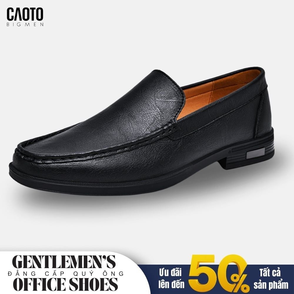  Giày Tây Xỏ ShouBlack Big Size 