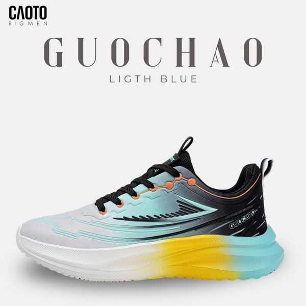  Giày Chạy Bộ Gouchao Light Blue Runner Bigsize 