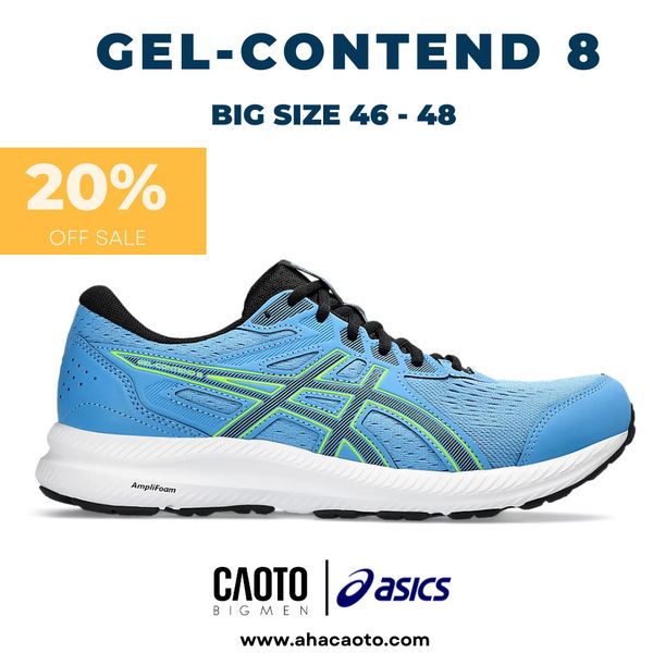  Giày Thể Thao Asics Gel Contend 8 Blue Big Size 