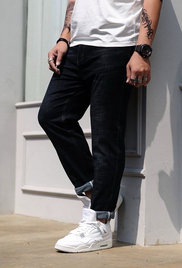  Quần Jeans Basic Lee Đen Chính Hãng Big Size Men 