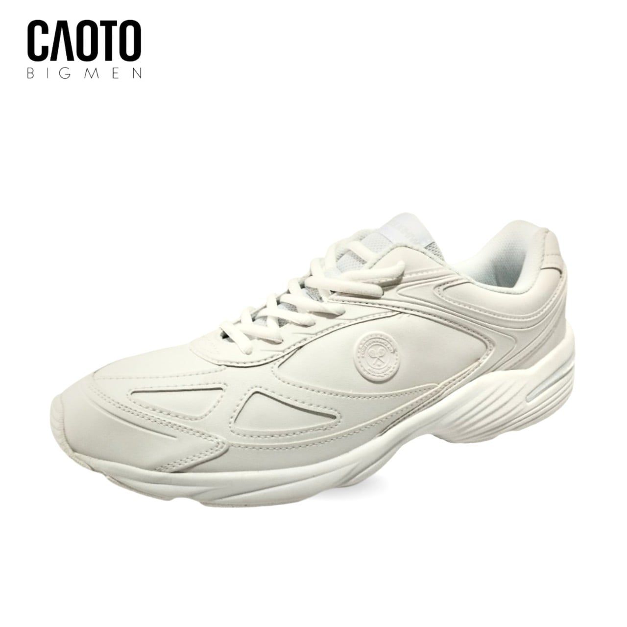  Giày Tennis Wimbledon White Smooth Big Size 