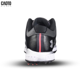  Giày Golf Under Armour UA Charged Medal RST Golf - Black/Metallic Silver Big Size 