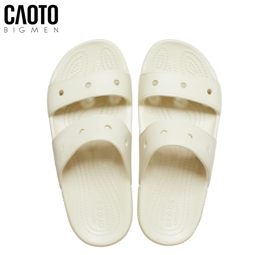  Dép Unisex Crocs Classic Bone Big Size 