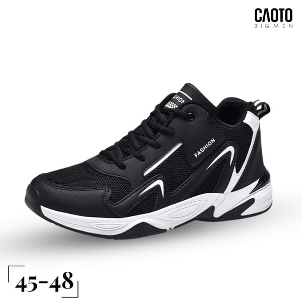  Giày Sneaker Dovi Đen Big Size 45 - 48 
