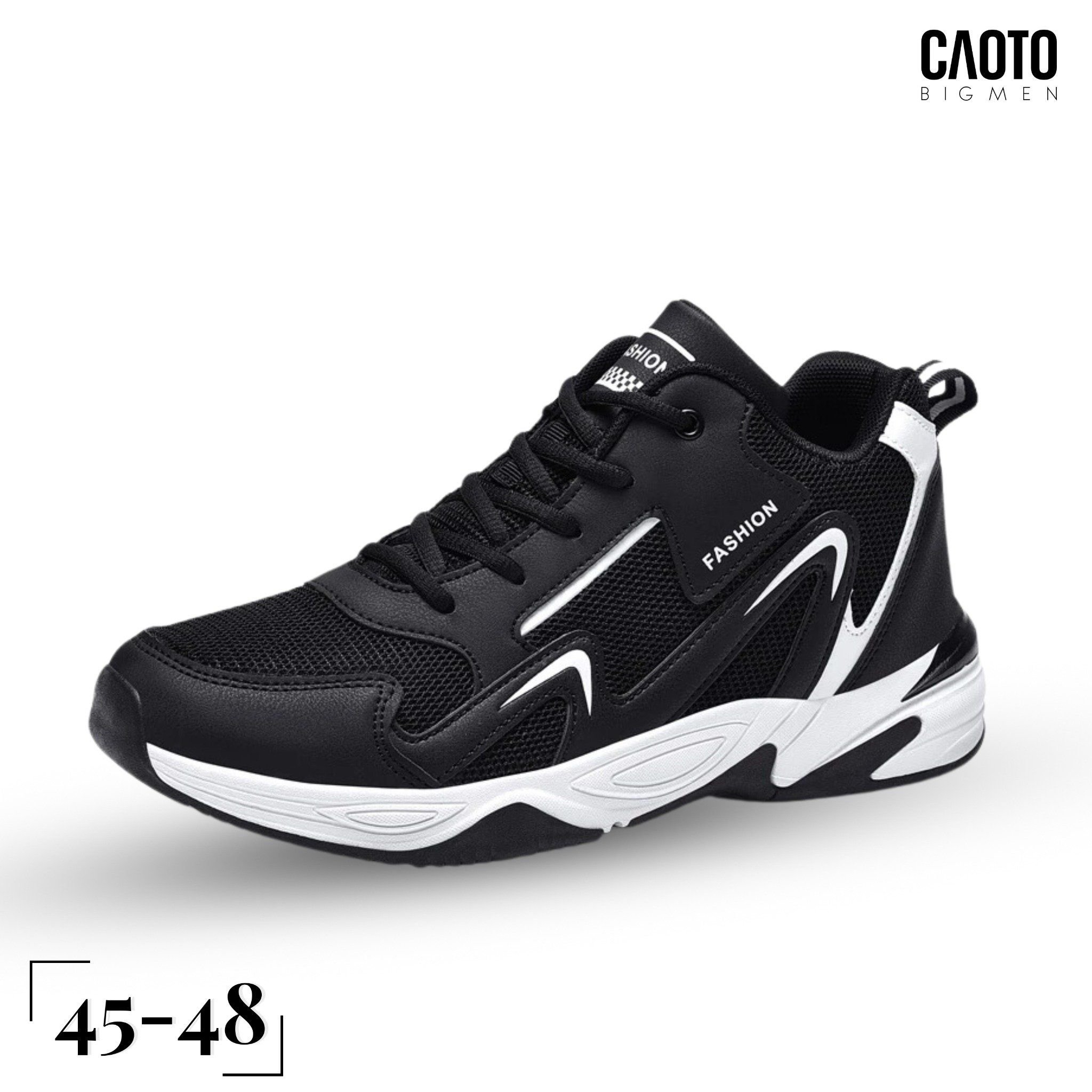  Giày Sneaker Dovi Black Big Size 