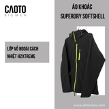  Áo Khoác SuperDry Windtrekker Đen Size Lớn XXXL 