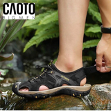  Sandal Nam Big Size Outdoor Black Đế Cao Su Bám Chắc Size 45–48 