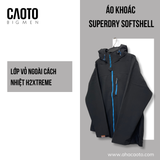  Áo Khoác SuperDry Windtrekker Đen Size Lớn XXXL 