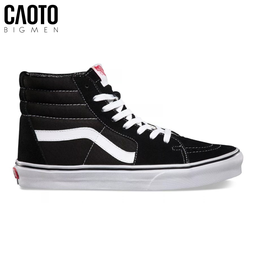  Giày Vans Classic Sk8-Hi Black/White Big Size 