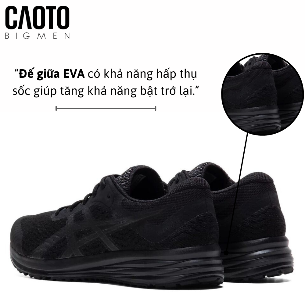  Giày Thể Thao Asics Patriot 12 Black Big Size 