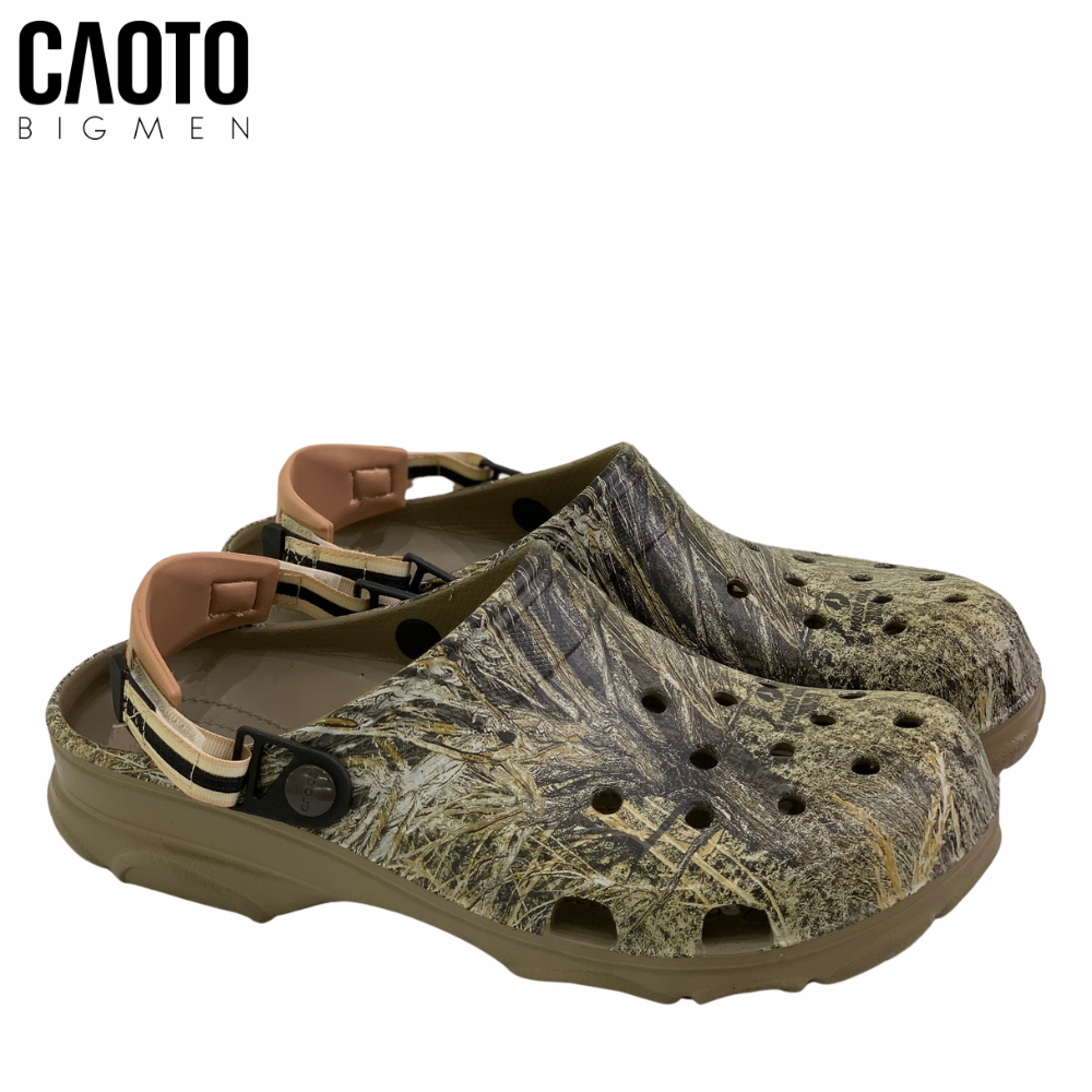  Dép ​​Clog Crocs Turbo Camo Big Size 