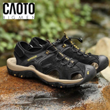  Sandal Nam Big Size Outdoor Black Đế Cao Su Bám Chắc Size 45–48 