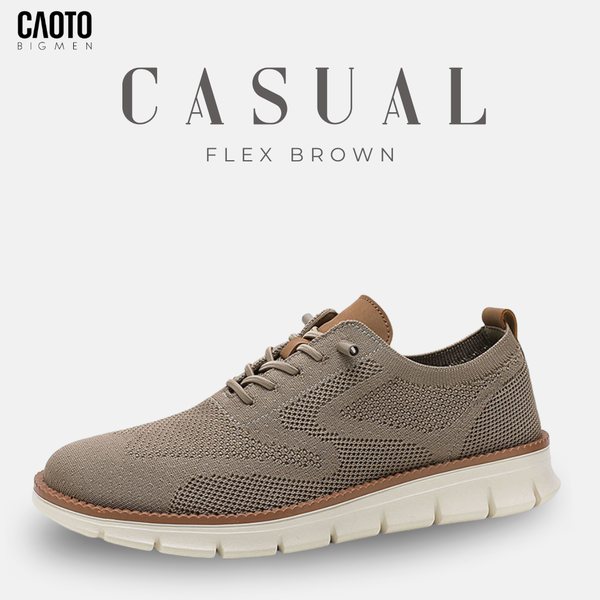  Giày Thể Thao Casual Flex Khaki Big Size 