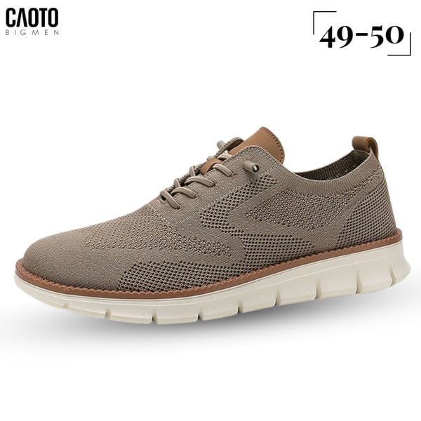  Giày Thể Thao Casual Flex Khaki Big Size 