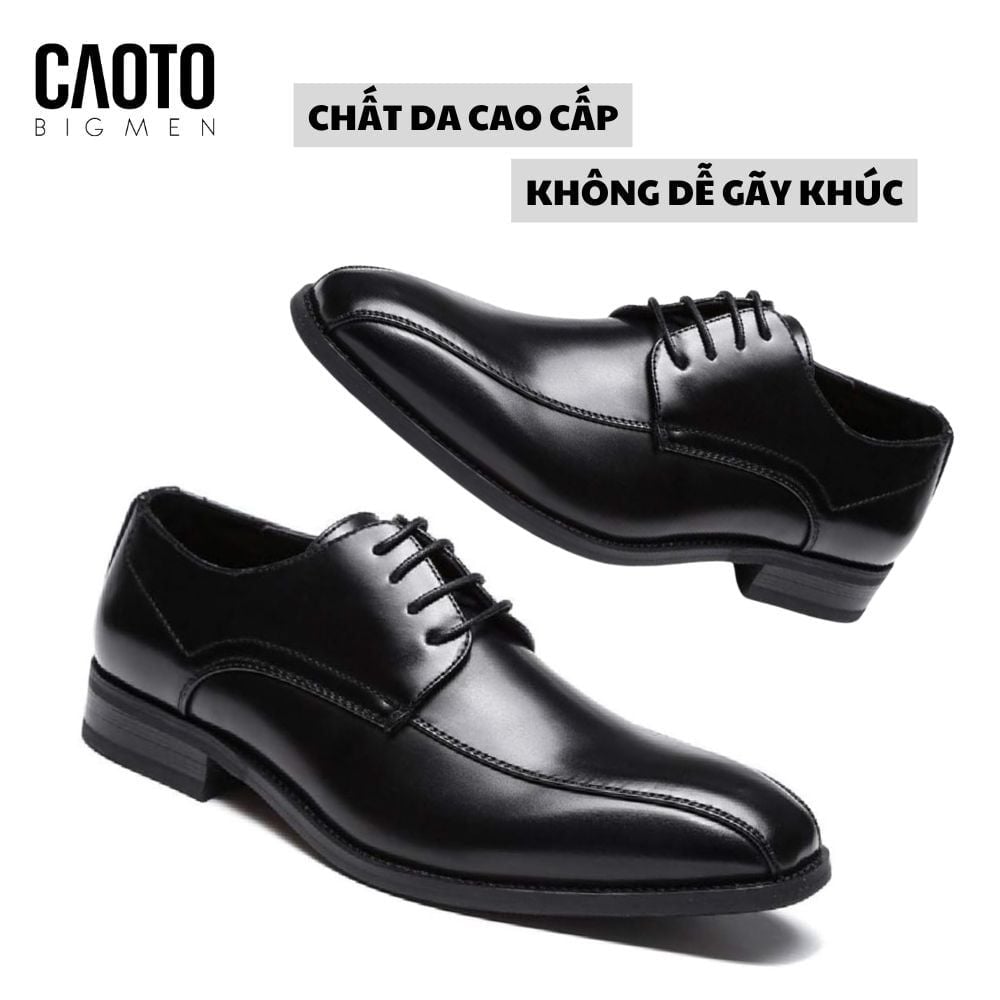  Giày Tây New Polish Full Black Big Size 