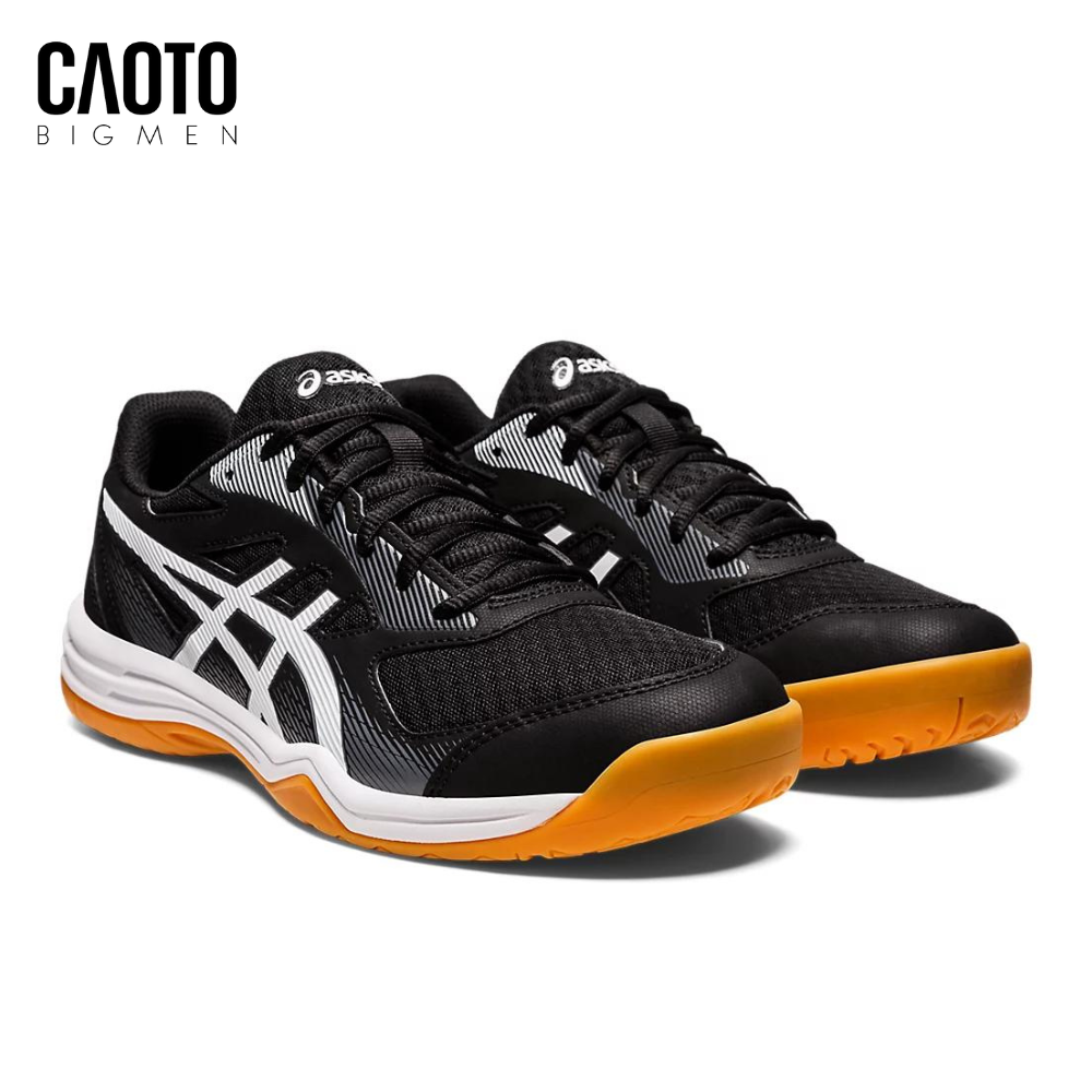  Giày Thể Thao Asics Up Court 5 Black/White Big Size 