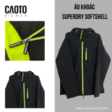  Áo Khoác SuperDry Windtrekker Đen Size Lớn XXXL 