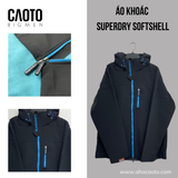  Áo Khoác SuperDry Windtrekker Đen Size Lớn XXXL 