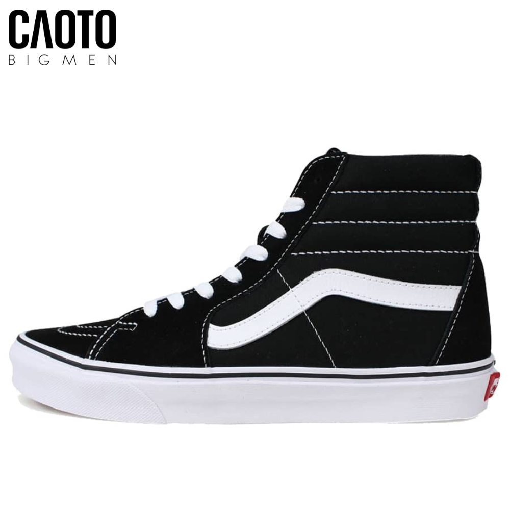  Giày Vans Classic Sk8-Hi Black/White Big Size 