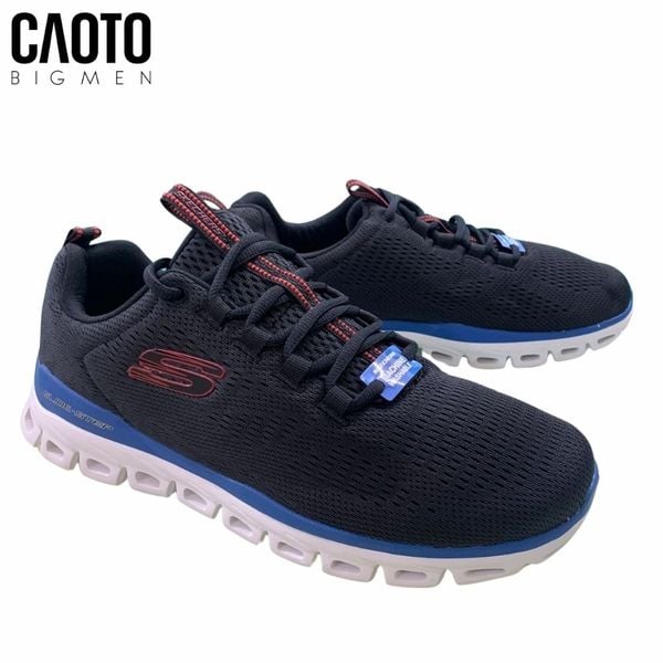  Giày Thể Thao Skechers Black Blue Big Size 
