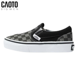  Giày Vans Classic Slip-On Checker Board Đen Big Size 