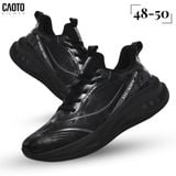  Giày Thể Thao Nam Big Size Aero Stride Full Black - Đế Êm Thoáng Khí, Size 46–50 