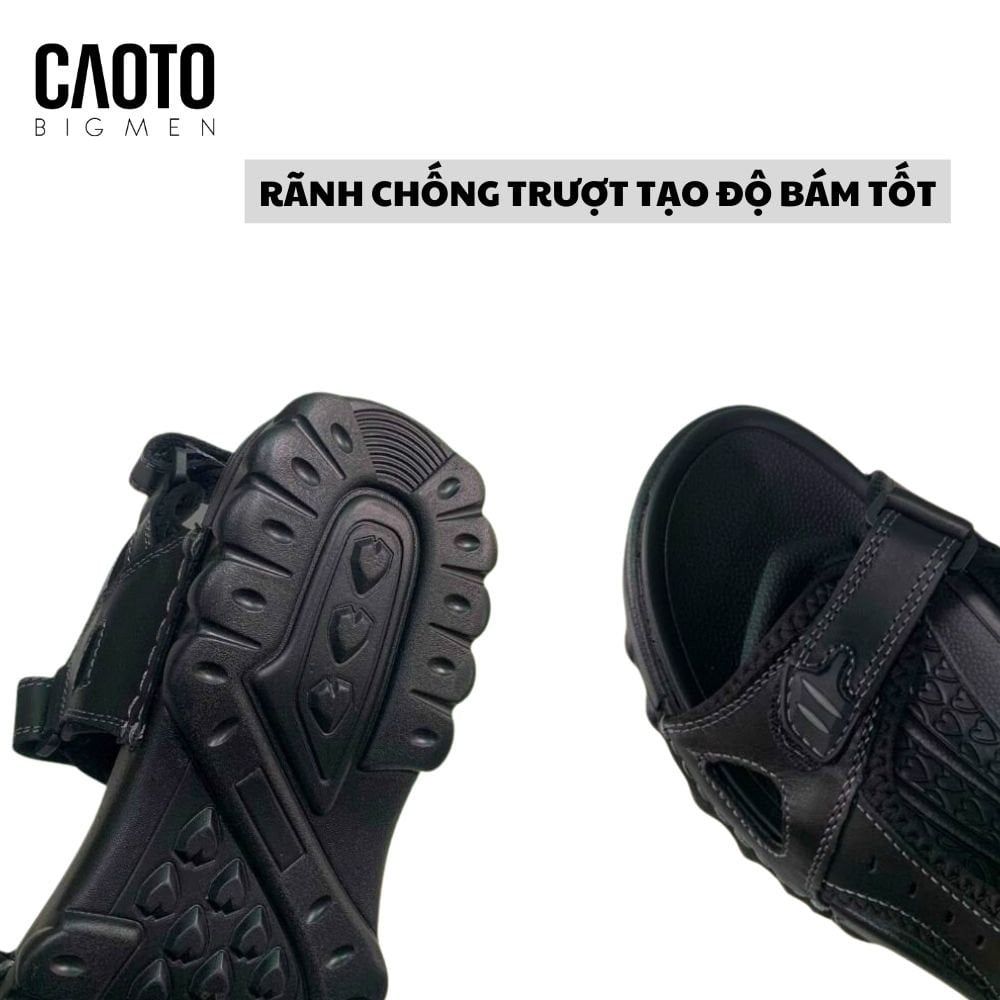  Sandal Châu Âu Olist Màu Đen Thời Trang Big Size Men 