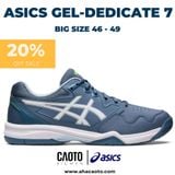  Giày Tennis Asics Gel-Dedicate 7 Clay Big Size 