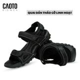  Sandal Nam Big Size Olist Đen Thời Trang - Da Bền Chắc Size 45–48 