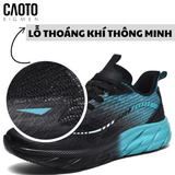  Giày Chạy Bộ Shutto Black & Teal Big Size 