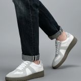  Giày Sneaker Classic Fit White Big Size 