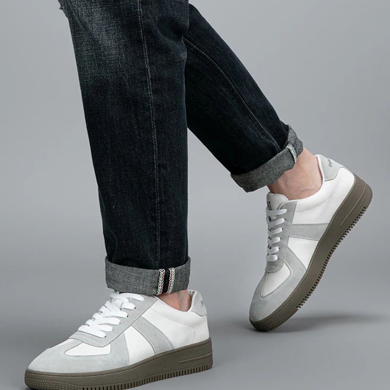  Giày Sneaker Classic Fit White Big Size 