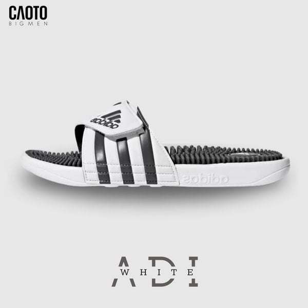  Dép Quai Ngang Adissage Adidas White BigSize 