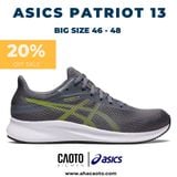  Giày Thể Thao Asics Patriot 13 Black/Green Big Size 