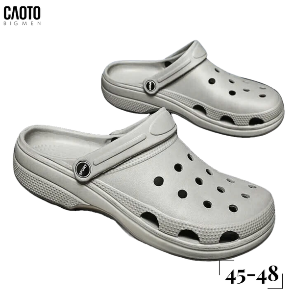  Dép Bít Mũi Cross Grey Chống Trượt Big Size 45-48 