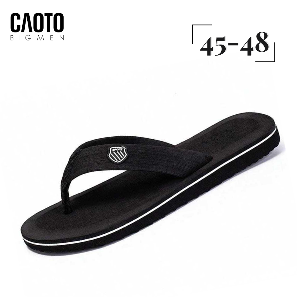  Dép Kẹp Flip-flop Đen Hami Size Lớn Big Size 