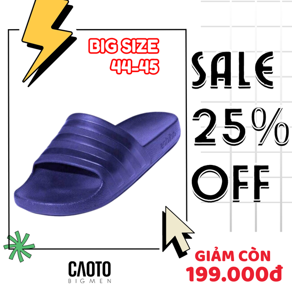  (SALE OFF) Dép đúc Adidas Duramo Slide Thời Trang Big Size 