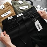  Short Black Kaki Lưng Thun Có Thắt Dây 90-120KG (New Collection) 