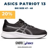  Giày Thể Thao Asics Patriot 13 Black Big Size 