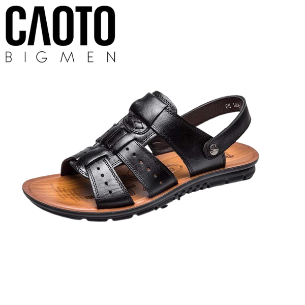  Dép Sandal Slider Grow Màu Nâu Big Size Men 