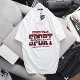  Áo Thun White Thời Trang Street Wear Big Size 90-120KG 