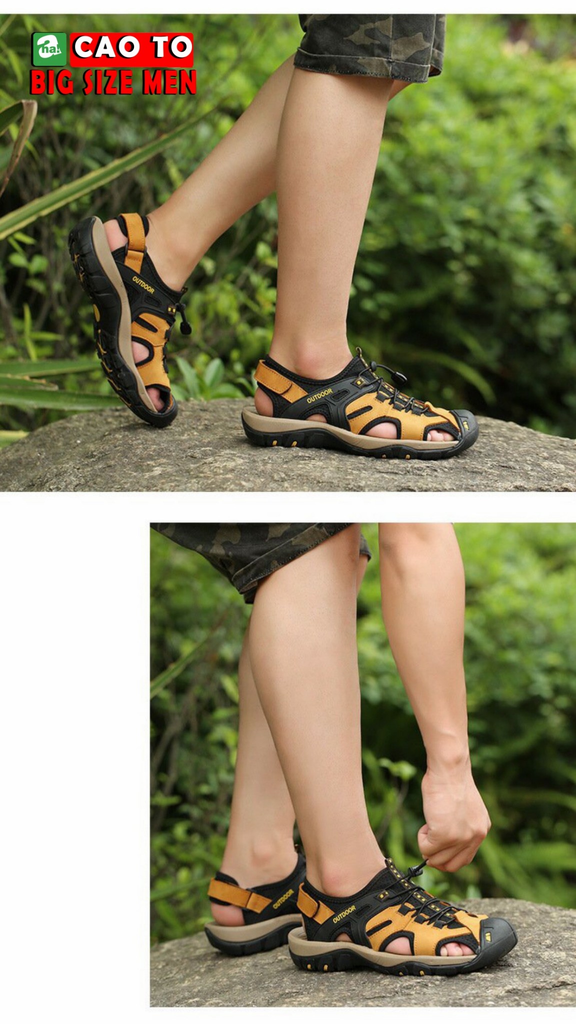 sandal bít mũi thể thao 45 46 47 48 49