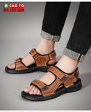  Giày Sandal Châu Âu Olist Màu Nâu Thời Trang Big Size Men 