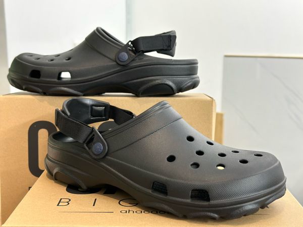  Dép ​​Clog Crocs Turbo Full Black Big Size 