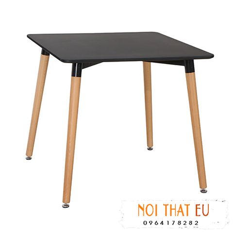 Bàn cafe, bàn ăn 4 chân gỗ - Nt108
