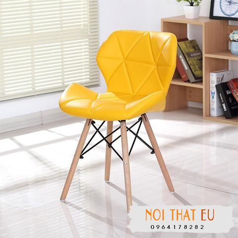 Ghế Eames Radar Chân Gỗ- Ghế cafe