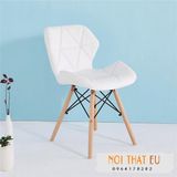 Ghế Eames Radar Chân Gỗ- Ghế cafe