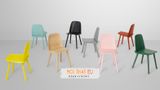 Ghế ăn, ghế cafe hiện đại Muuto Nerd