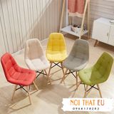 Ghế Earm bọc vải - Ghế cafe bọc vải