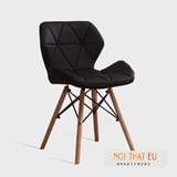 Ghế Eames Radar Chân Gỗ- Ghế cafe
